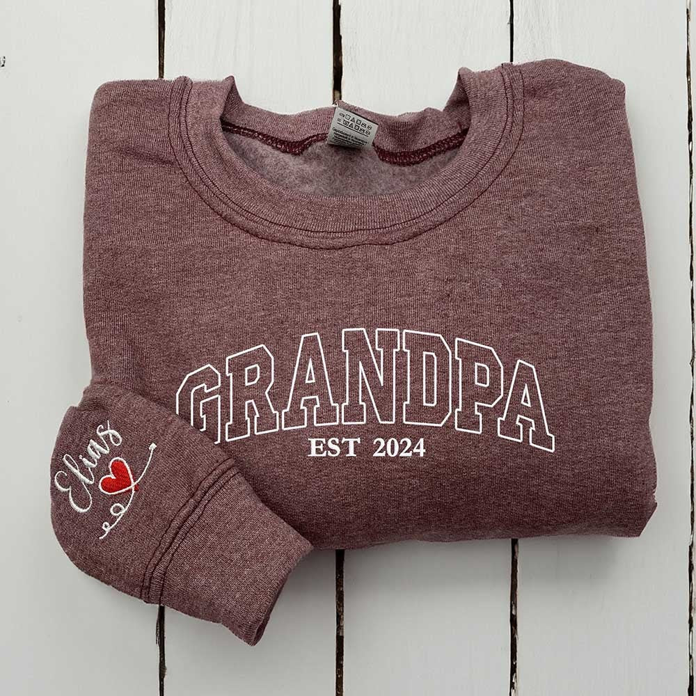Custom Grandpa SweatShirt - Sleeve&Soul.store