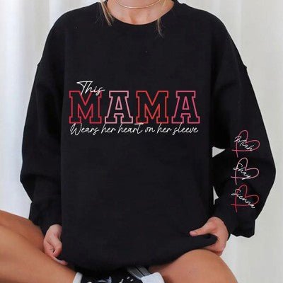 Custom MAMA SweatShirt - Sleeve&Soul.store
