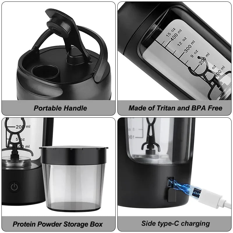 ProShaker - 650ml self blending protein shaker - RemmemberTheLight.store